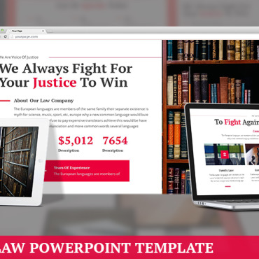 Lawyer Court PowerPoint Templates 187410