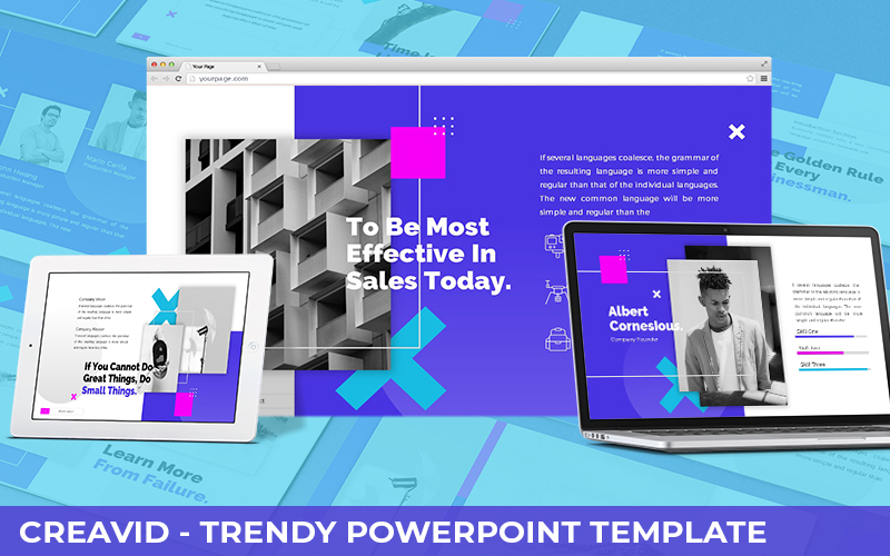 Creavid - Trendy Powerpoint Template