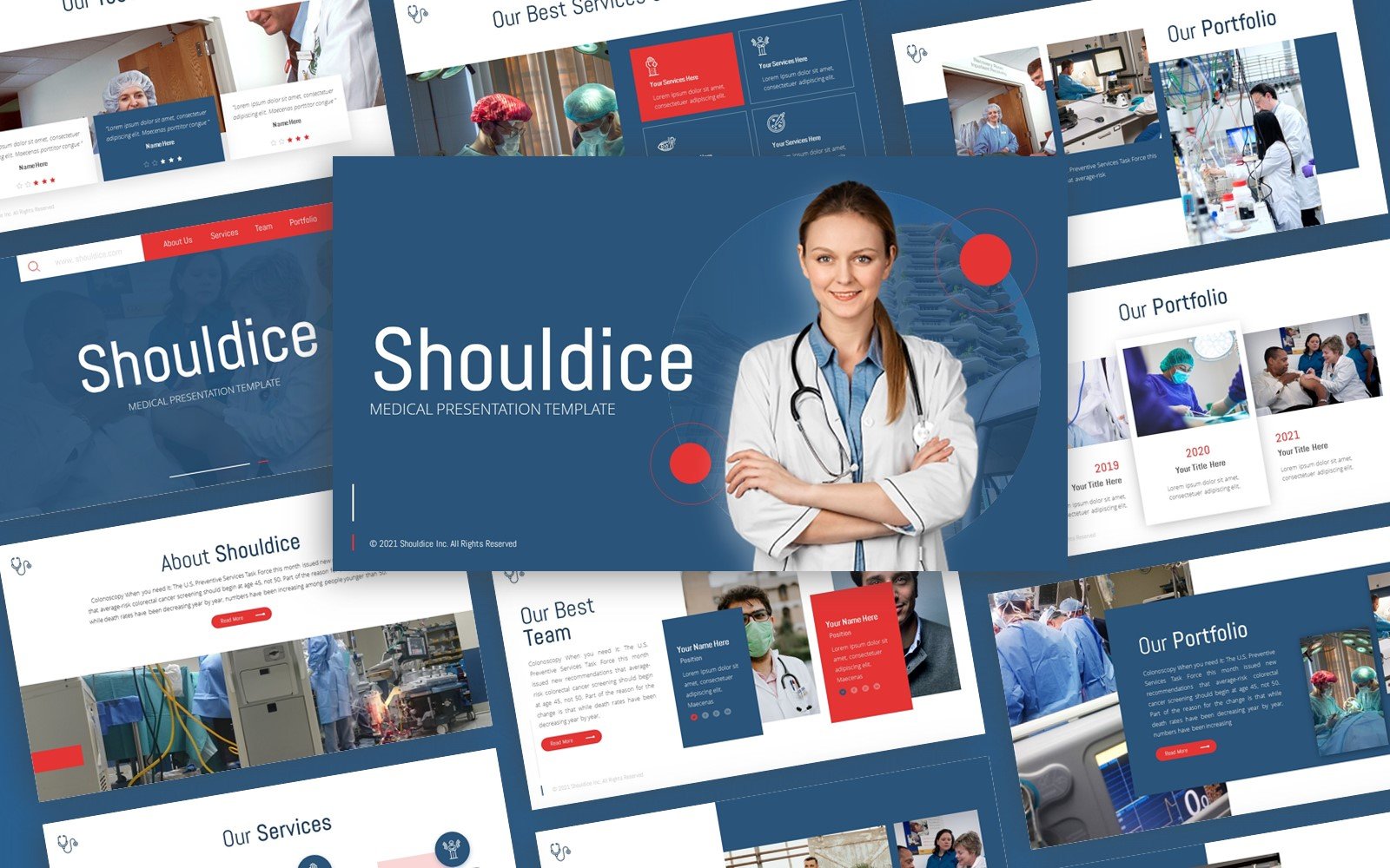 Shouldice - Medical Multipurpose PowerPoint Template