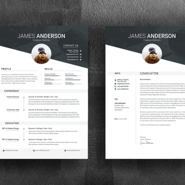 Page 3 Resume Templates 187422