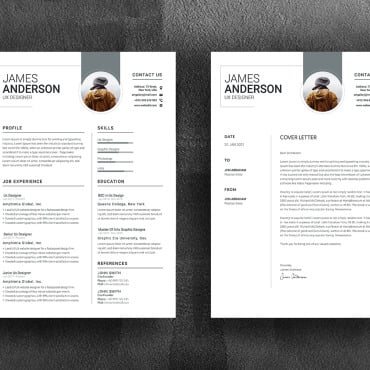 Page 3 Resume Templates 187424