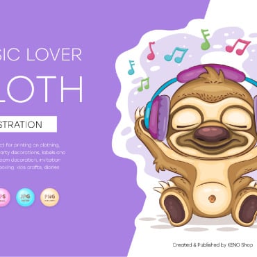 <a class=ContentLinkGreen href=/fr/kits_graphiques_templates_vectoriels.html>Vectoriels</a></font> sloth svg 187448