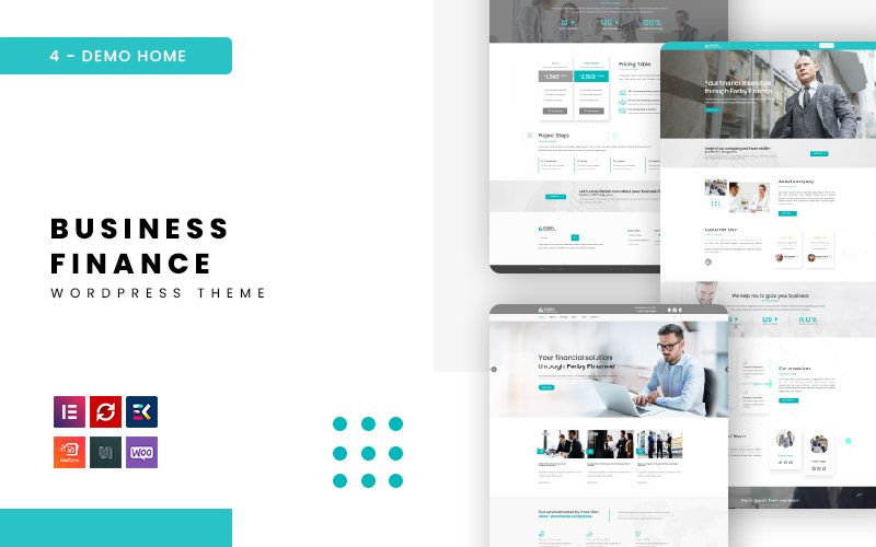 Forby - Business Finance WordPress Theme