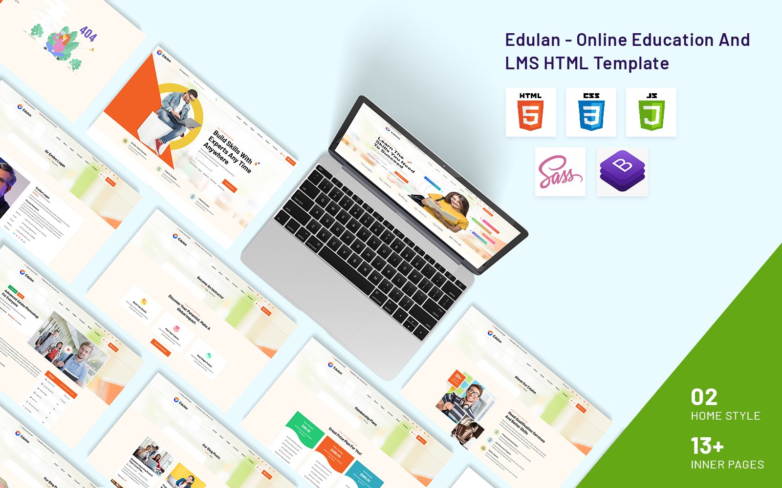 Edulan - Online Education and LMS HTML Template