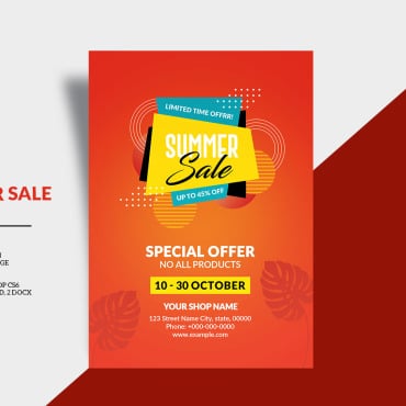 Sale Summer Corporate Identity 187636