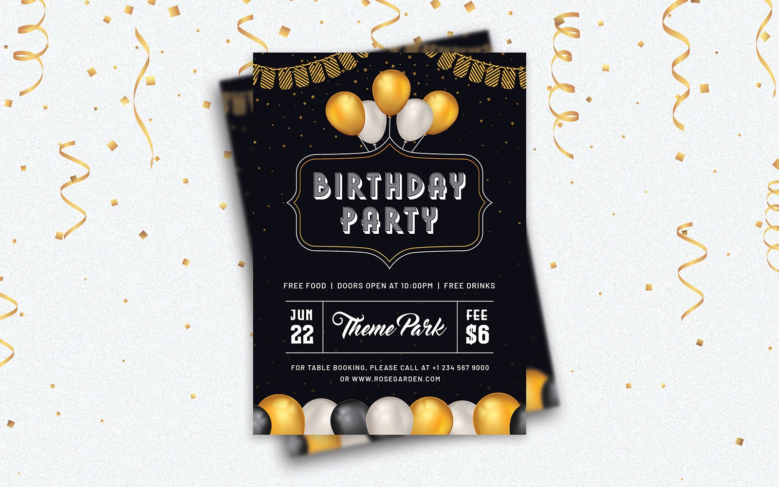 Perfect Birthday Invitation