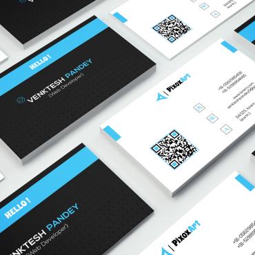 Card Black Corporate Identity 187672