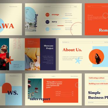 Colorful Retro PowerPoint Templates 187761