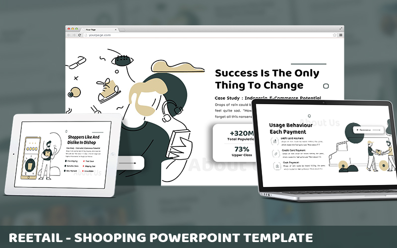Reetail - Shopping Powerpoint Template