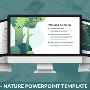Nature Green PowerPoint Templates 187776