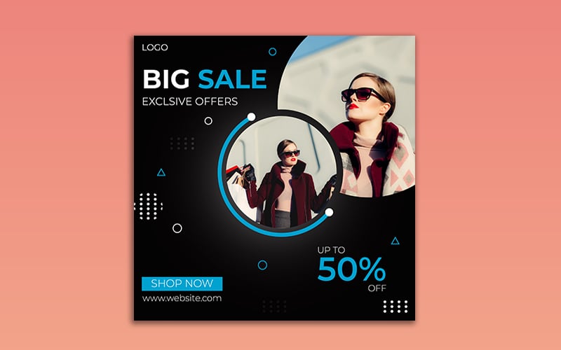 Big Sale Social Media  Instagram  Post Template