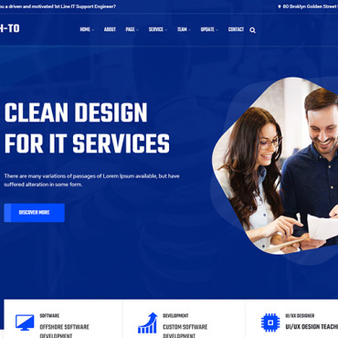 It Solution Responsive Website Templates 187959