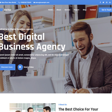 It Solution Responsive Website Templates 187960