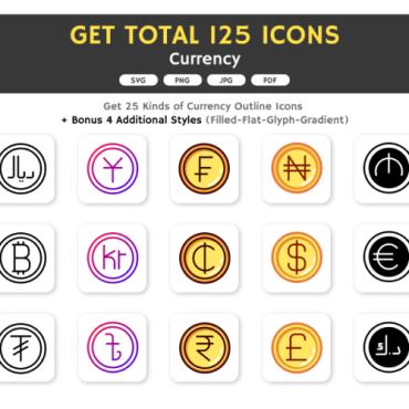 Money Coins Icon Sets 188071