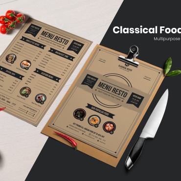 Menu Business Corporate Identity 188109