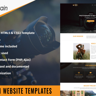 Bootstrap Html Landing Page Templates 188311