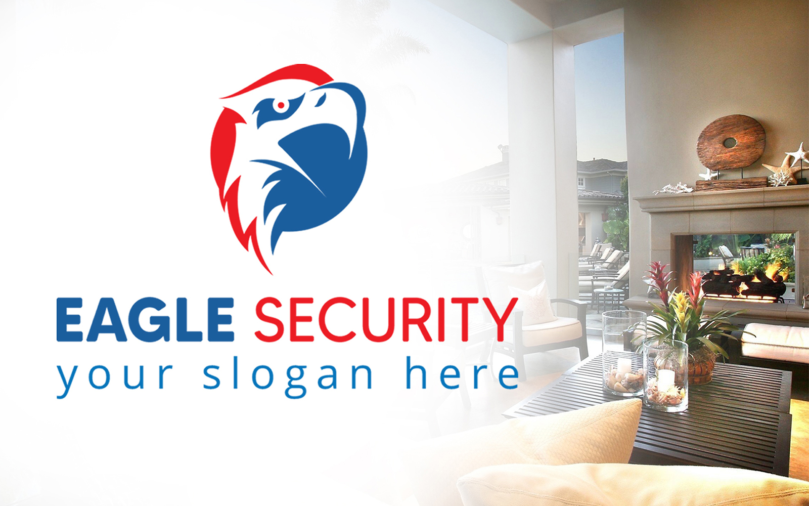 Eagle Security Logo Design Template