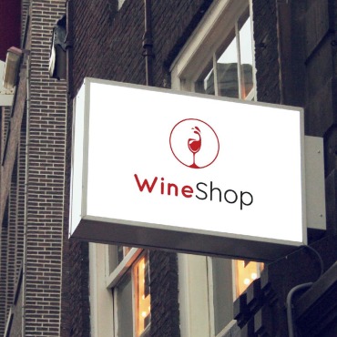 Wine Shop Logo Templates 188397