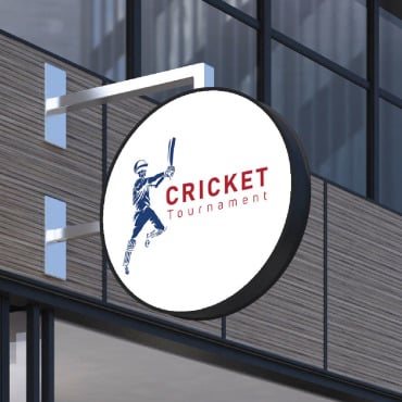 Cricket Lovers Logo Templates 188406