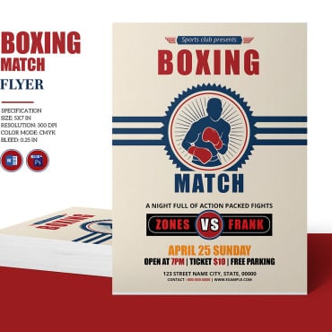 Tournament Boxing Corporate Identity 188534