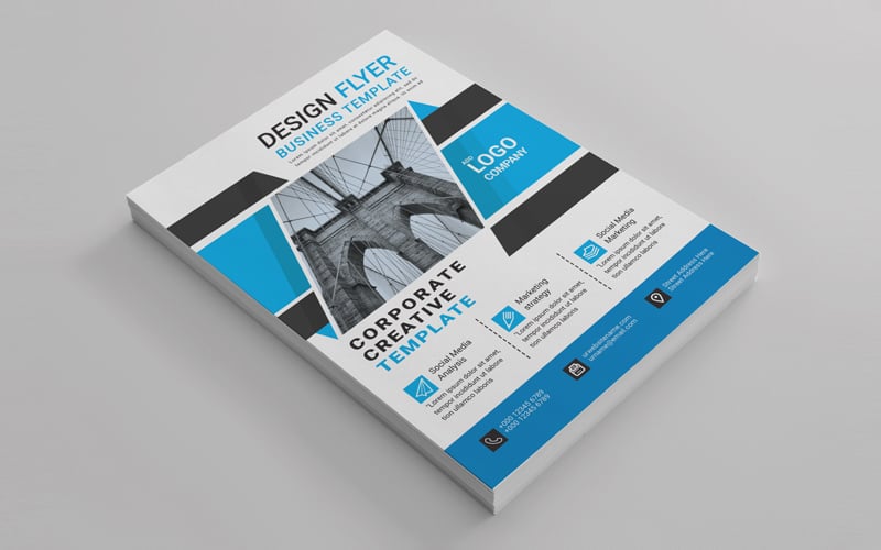 Business Flyer Template vk 3034