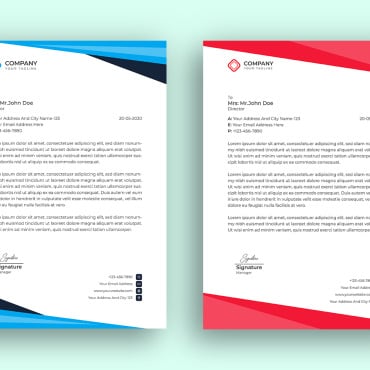 Letter Professional Corporate Identity 188543