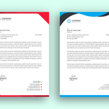 Letter Presentation Corporate Identity 188554