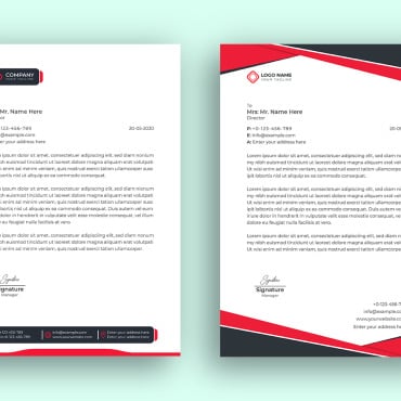 Letterhead Business Corporate Identity 188558