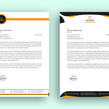 Letterhead Business Corporate Identity 188559