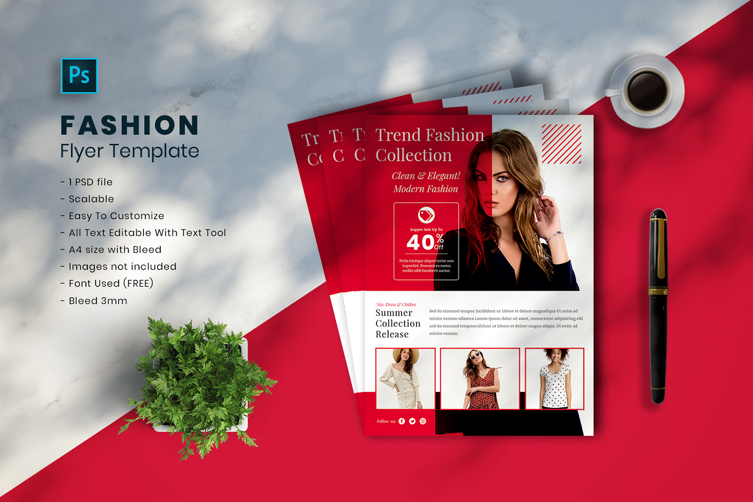 Fashion Flyer Template vol.02