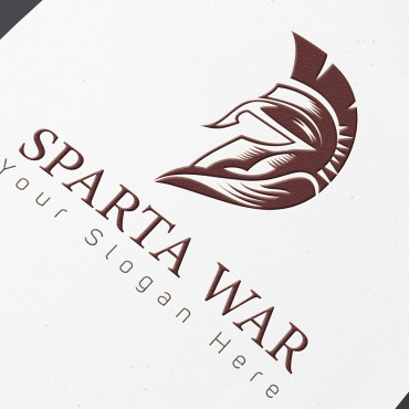 Spartan Separate Logo Templates 188593