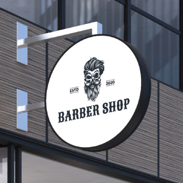 Barbershop Barbering Logo Templates 188605