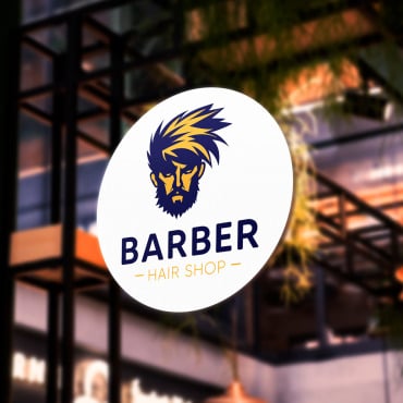 Barber Hair Logo Templates 188613