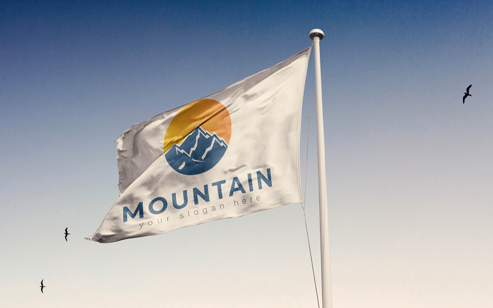 Mountain logo Logo Design Template
