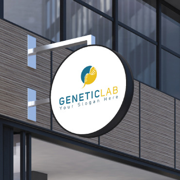 Science Genetics Logo Templates 188697