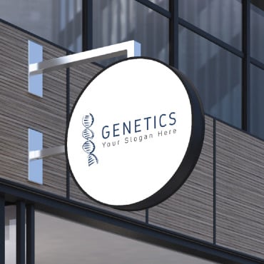 Science Genetics Logo Templates 188706