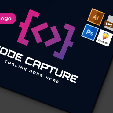 Capture Coding Logo Templates 188714