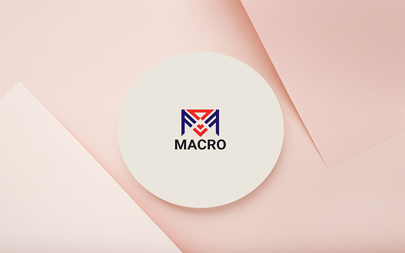 M Letter Mednic Logo Design Template