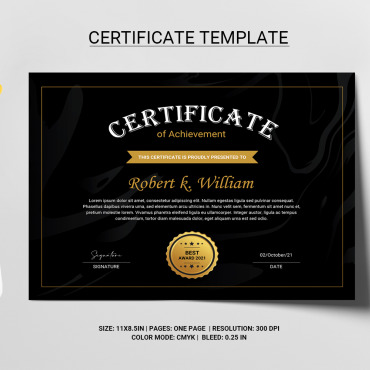 Appreciation Achievement Certificate Templates 188721