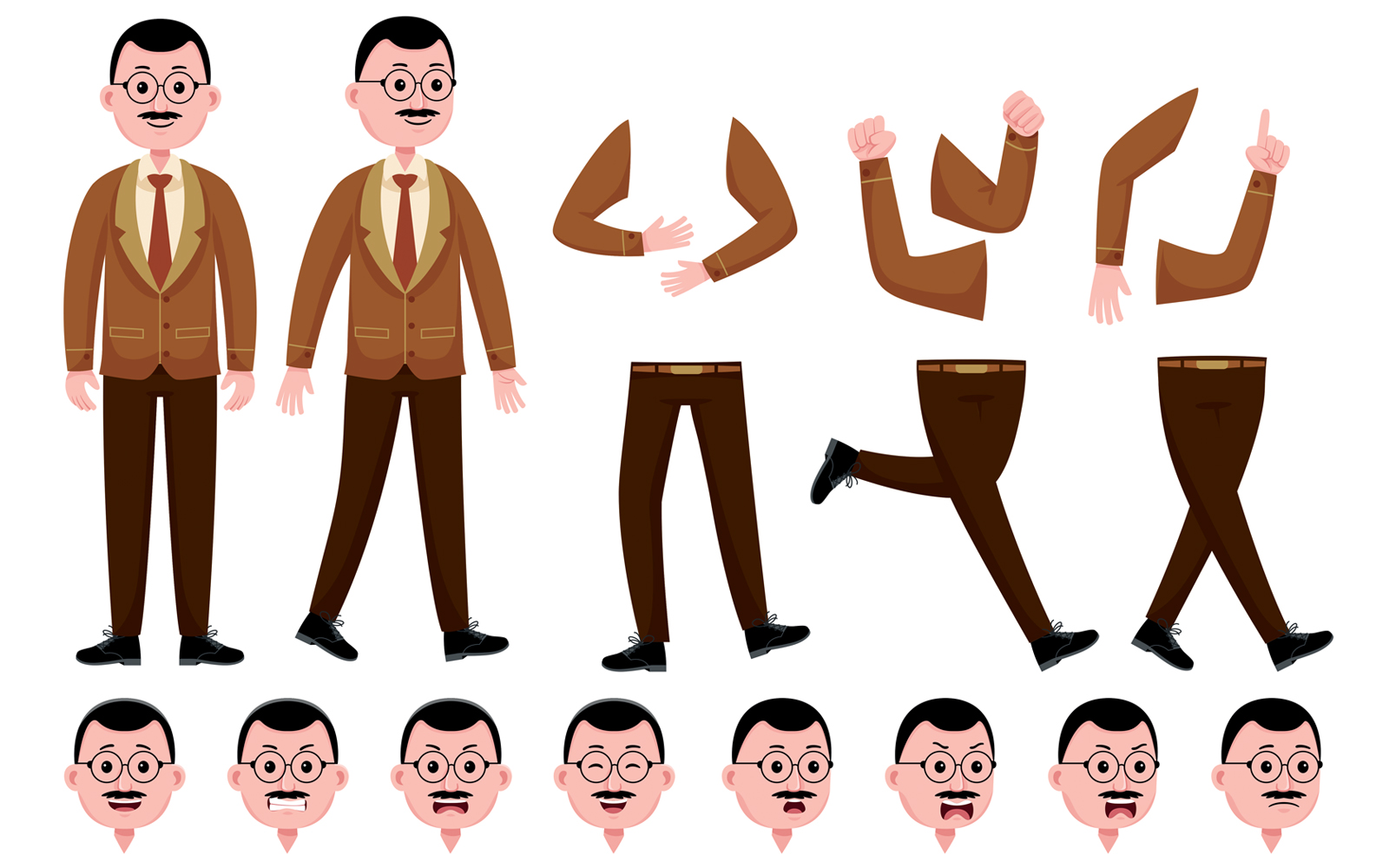 Stylized Characters Set for Animation #08