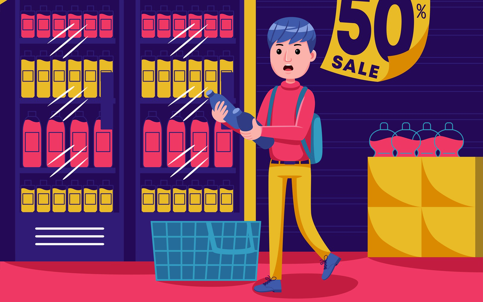 Shopping Vector Illustration #02