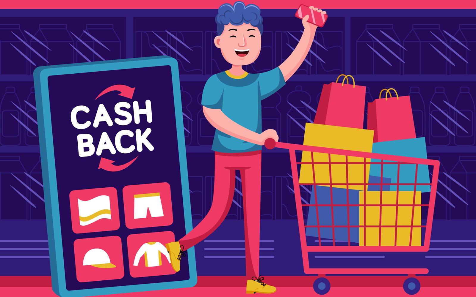 Shopping Vector Illustration #10