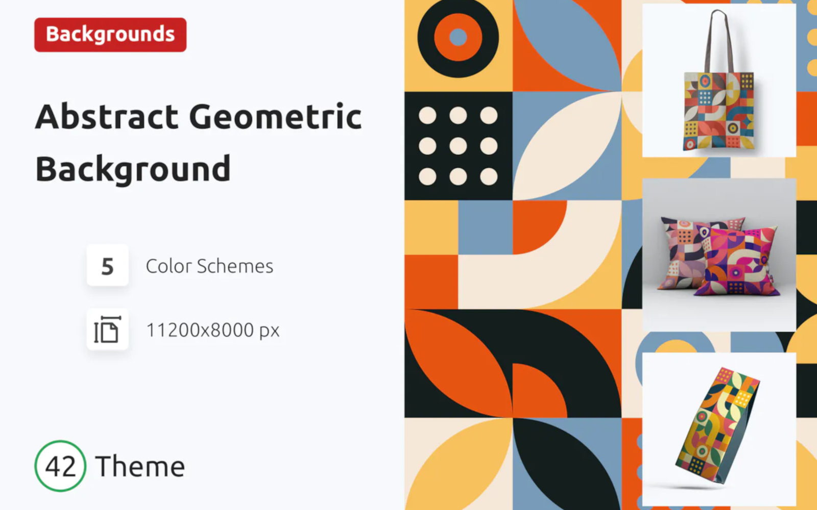 Abstract Geometric Background