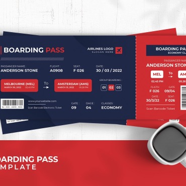 Boarding Flight Corporate Identity 188814