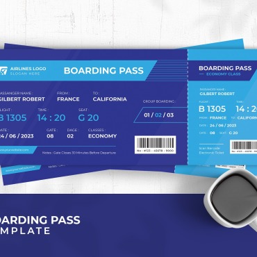 Boarding Flight Corporate Identity 188815