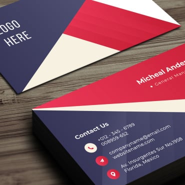 Card Template Corporate Identity 188839