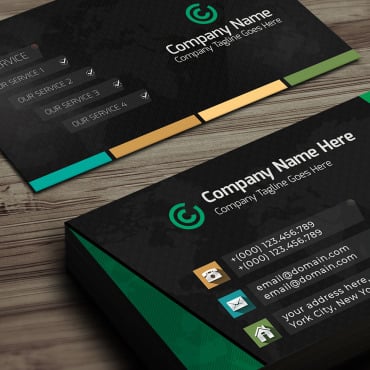 Card Template Corporate Identity 188843