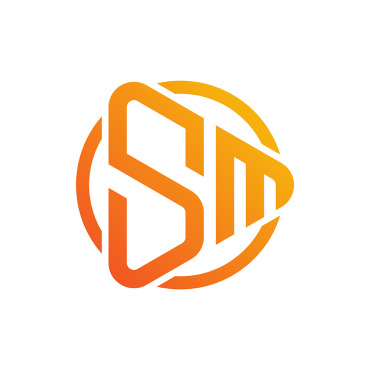 Letter Sm Logo Templates 188946