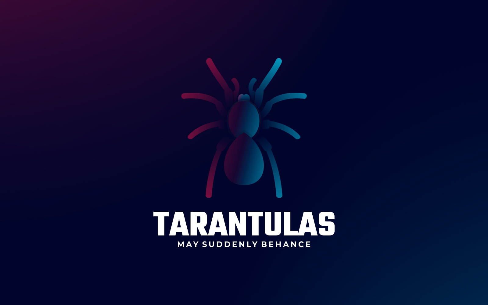 Tarantula Gradient Logo Style