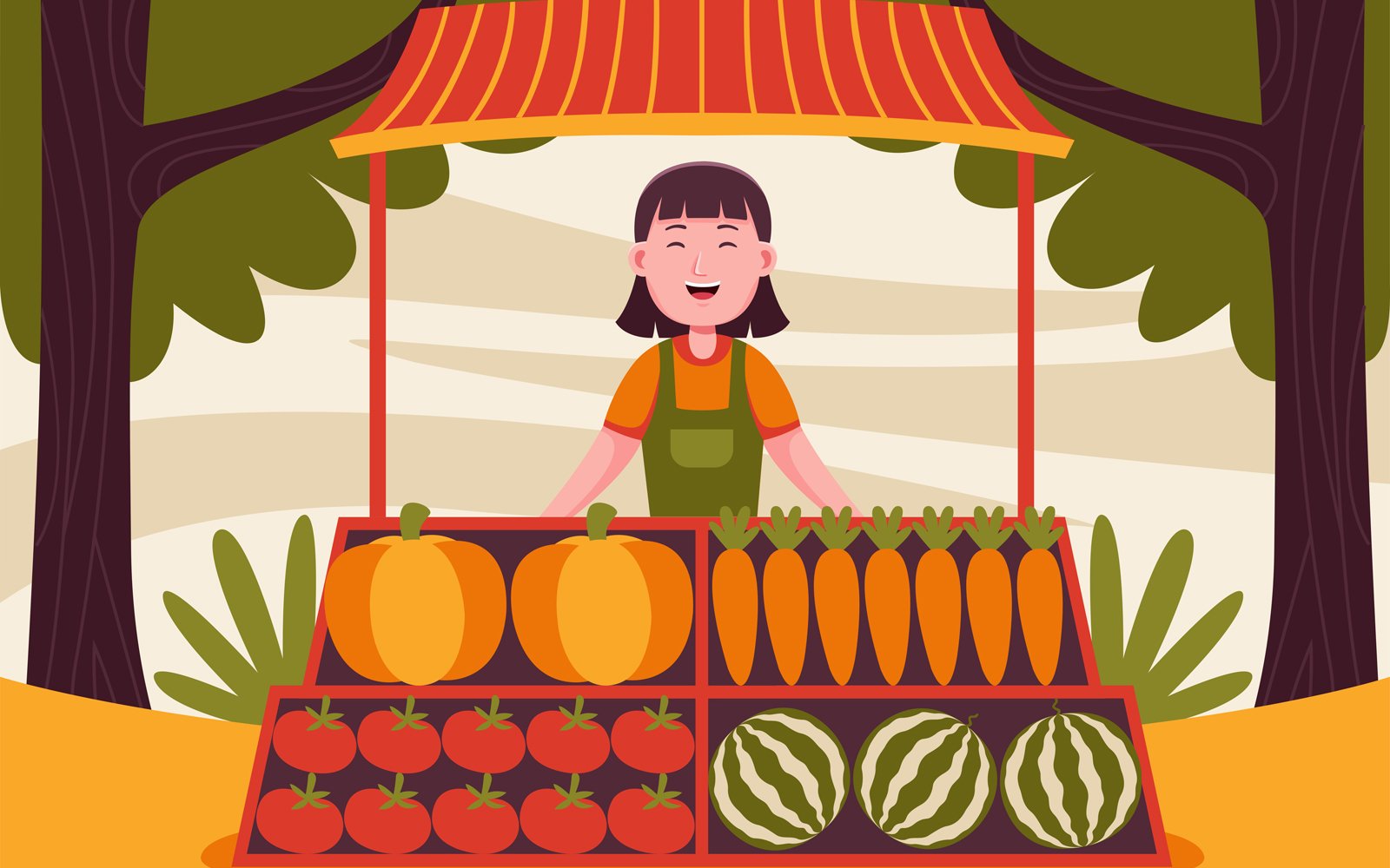 Farm Vector Illustration #09